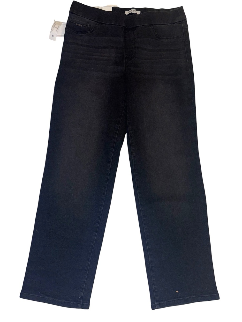 Nine West Women’s Heidi Pull On Stretch Skinny Jeans - Black Size 10